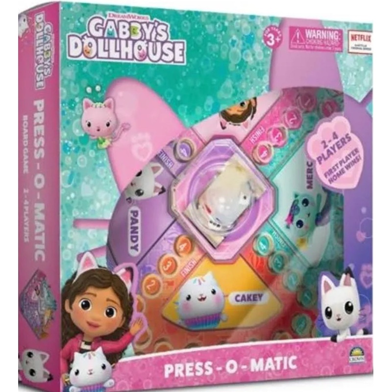 Game Press O Matic Gabbys Dollhouse