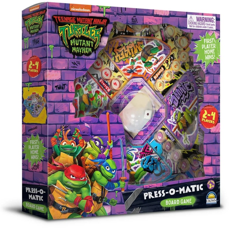GAME PRESS O MATIC TMNT