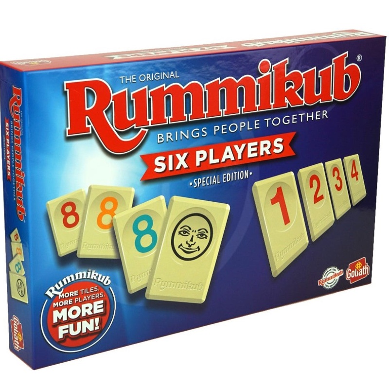 GAME RUMMIKUB XP DELUXE 6 PLAYER