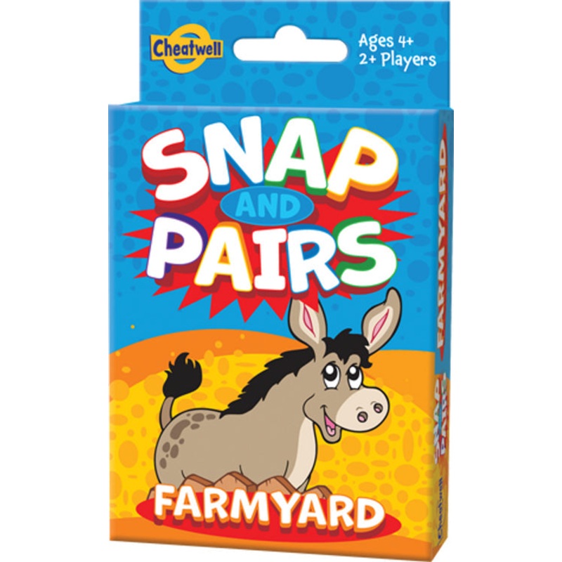 GAME SNAP AND PAIRS FARMYARD