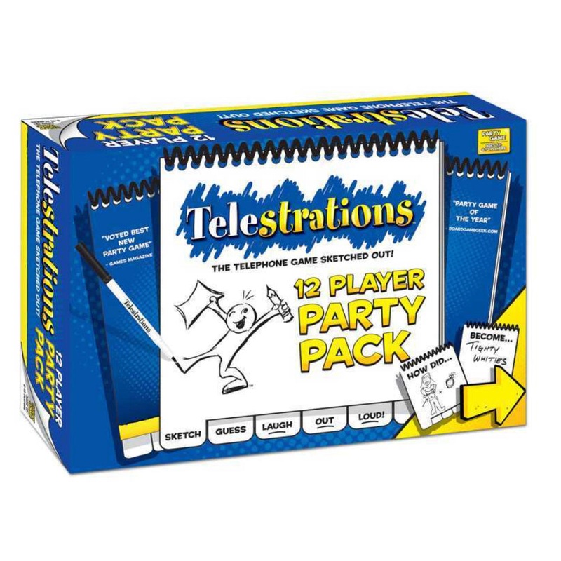 Game Telestrations 12 Player Party Pack