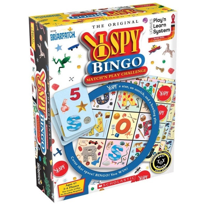 GAME THE ORIGINAL I SPY BINGO GAME