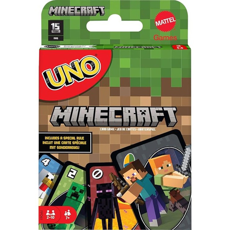 GAME UNO MINECRAFT CARD GAME