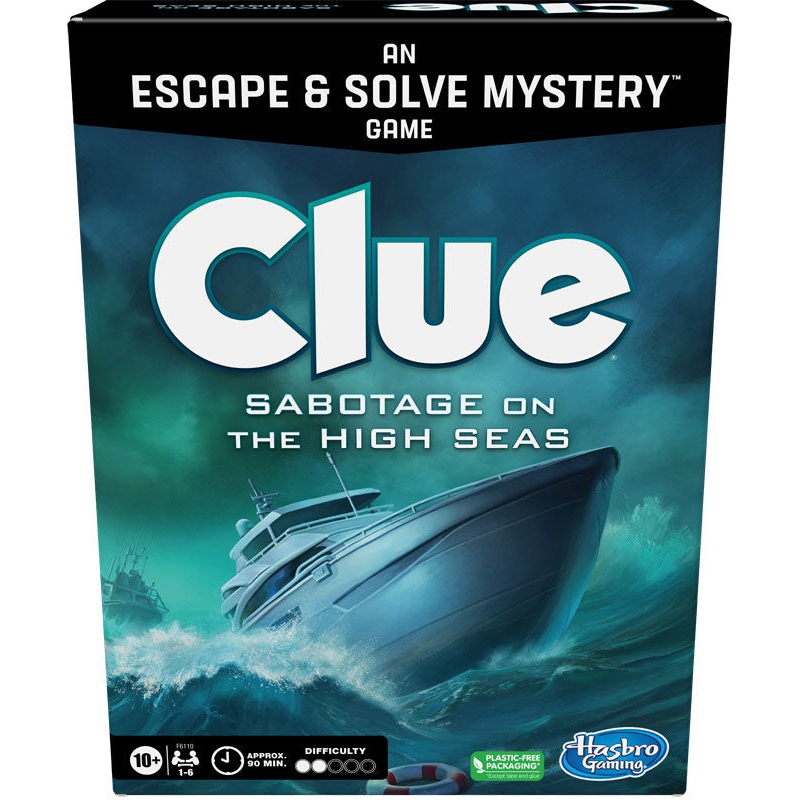 GAME CLUEDO SABATAGE ON THE HIGH SEAS