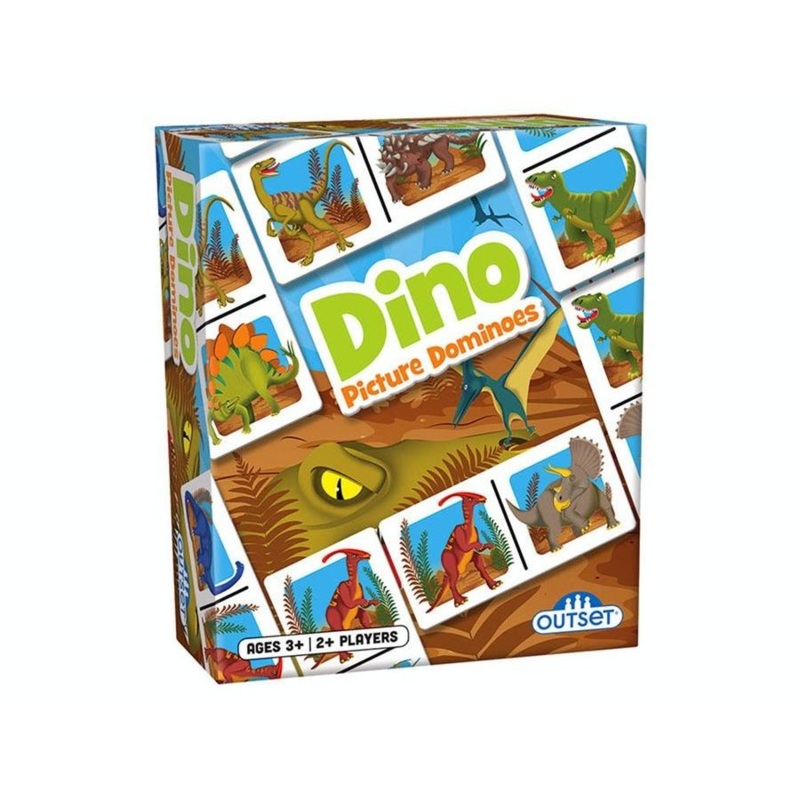 GAME DINO PICTURE DOMINOES