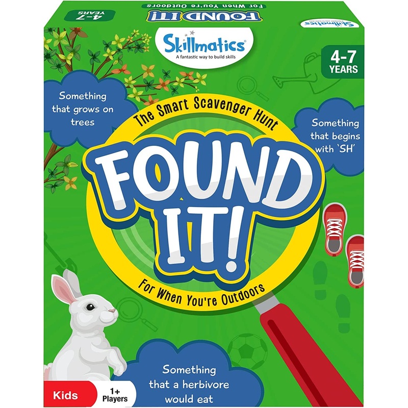 GAME FOUND IT WHEN YOU'RE OUTDOORS