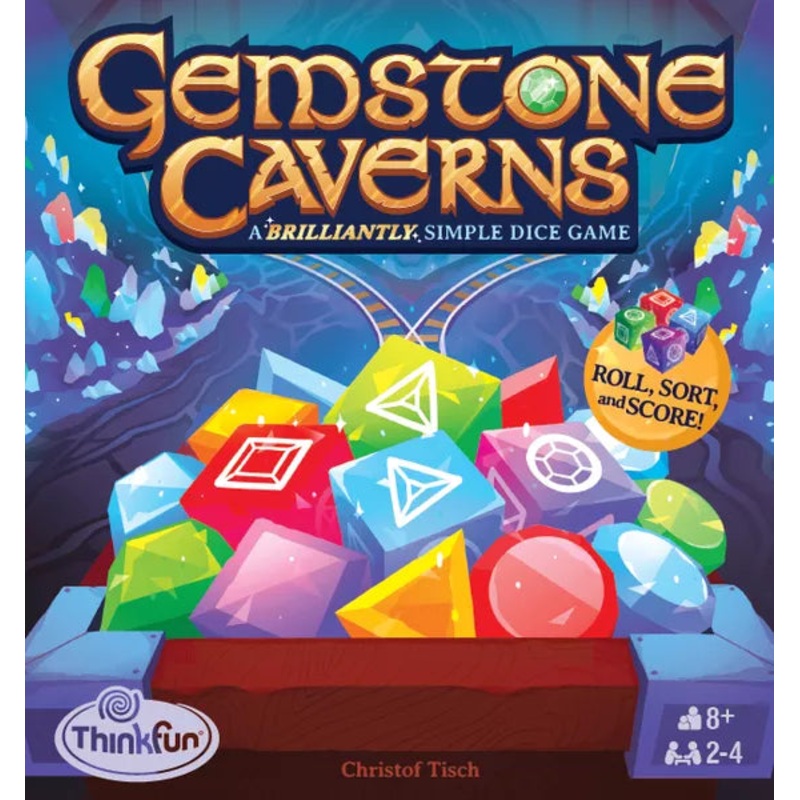 GAME GEMSTONES CAVERNS DICE GAME