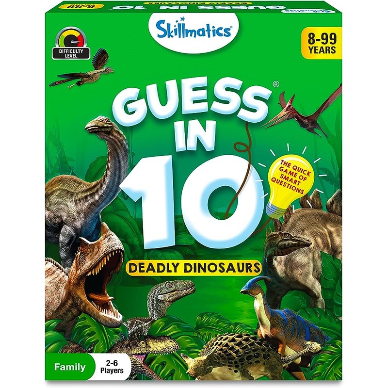 GAME GUESS IN 10 DEADLY DINOSAURS