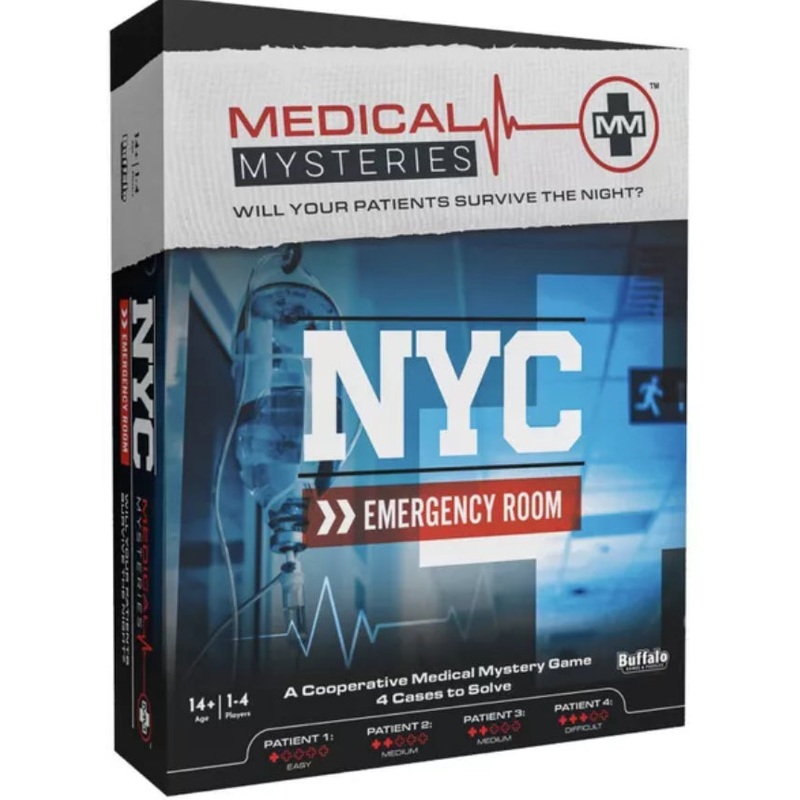 GAME MEDICAL MYSTERIES NY EMERGENCY ROOM