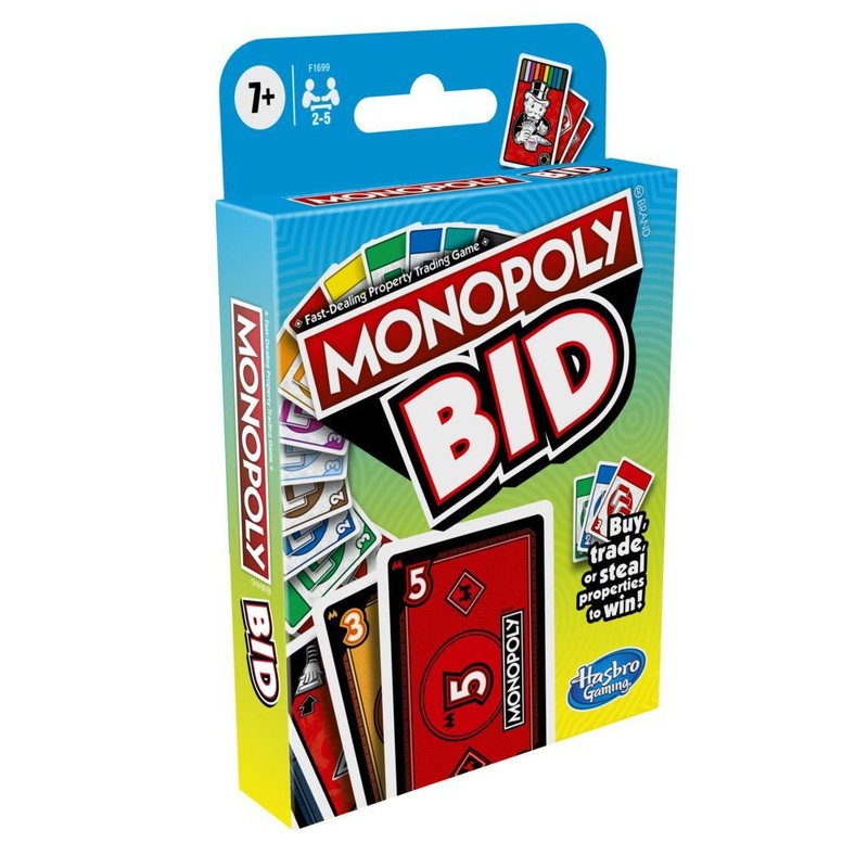 Game Monopoly Bid Card Game