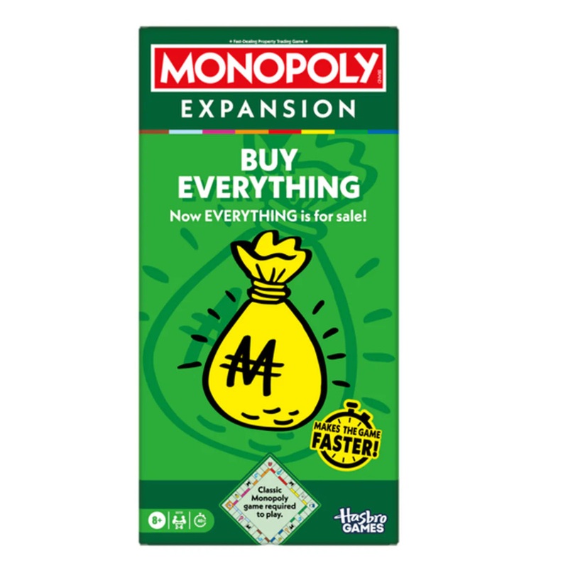 GAME MONOPOLY BUY EVERYTHING EXPANSION