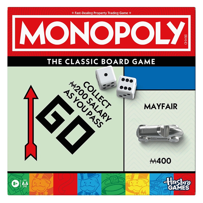 GAME MONOPOLY CLASSIC BOARD REFRESH