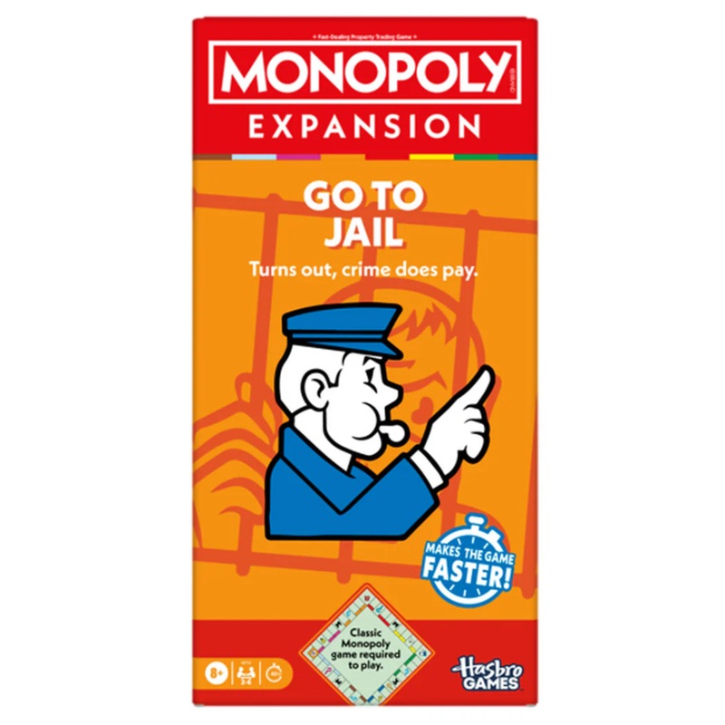 GAME MONOPOLY GO TO JAIL EXPANSION
