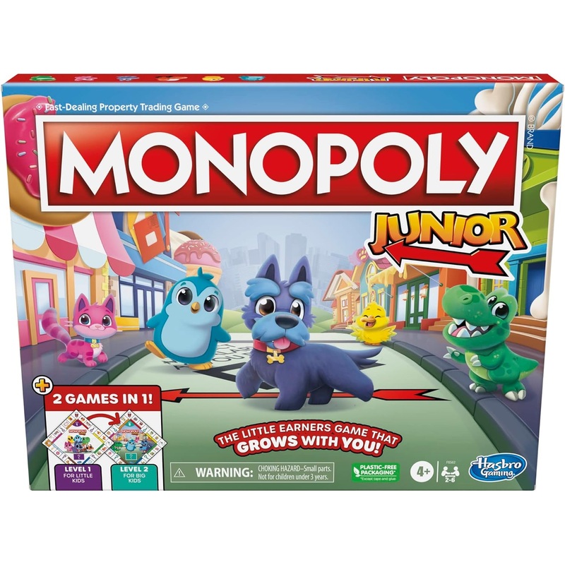 Game Monopoly Junior 2 In 1