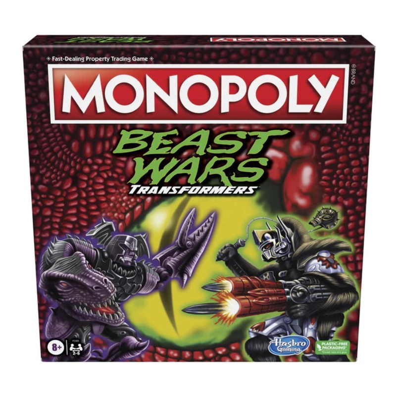 GAME MONOPOLY TRANSFORMERS COLLECTORS