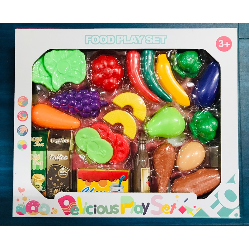 FUNNY FOOD PLAY SET