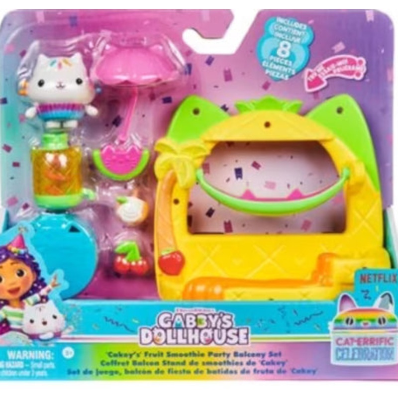 GABBYS DOLLHOUSE BALCONY SET AST