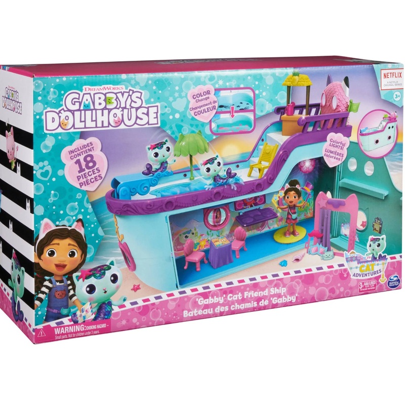Gabbys Dollhouse Cat Friend Ship