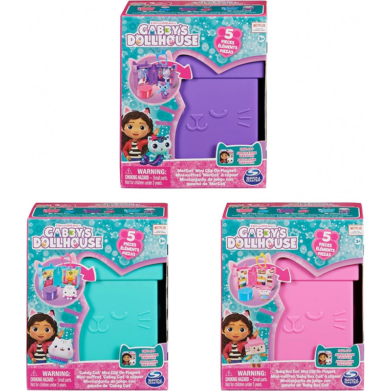Gabbys Dollhouse Clip On Playset