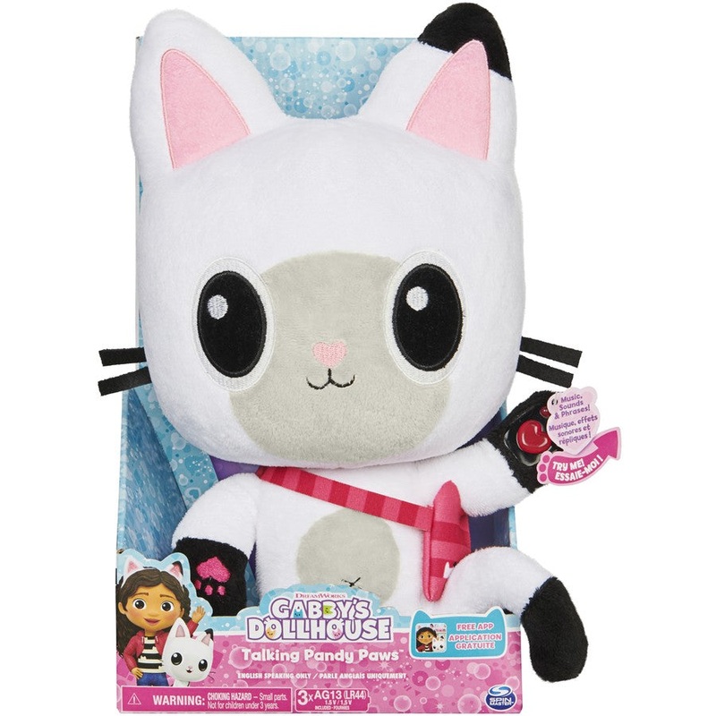 Gabbys Dollhouse Talking Pandy Paws