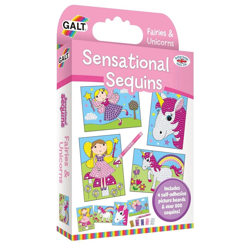 GALT SENSATIONAL SEQUINS UNICORN/FAIRY
