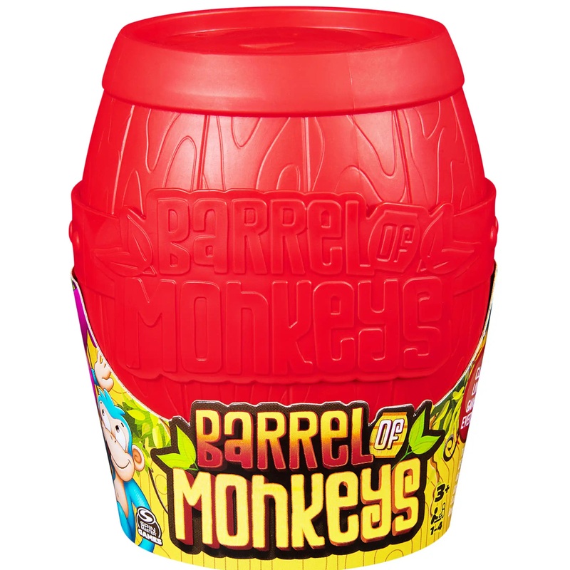 GAME BARREL OF MONKEYS NEW 2024