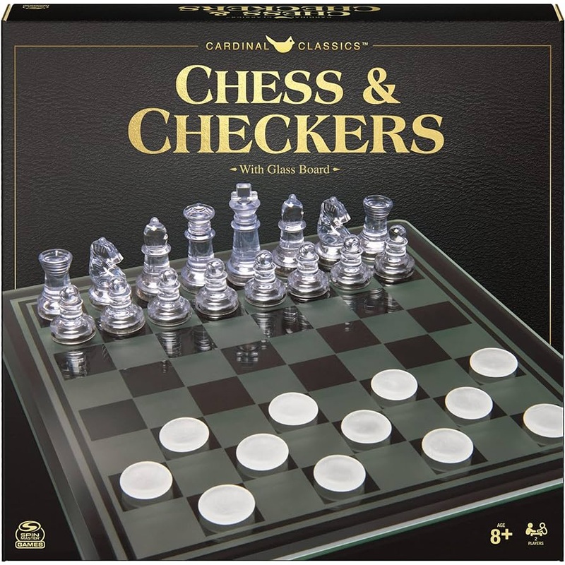 Game Cardinal Glass Chess & Checkers