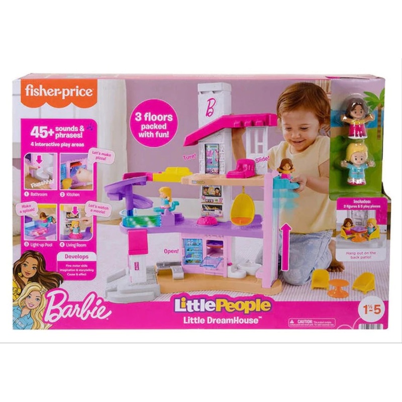 F/P LP BARBIE DOLLHOUSE