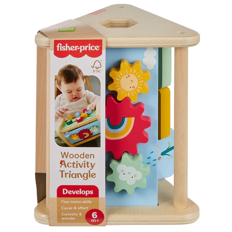 F/P WOODEN ACTIVITY TRIANGLE