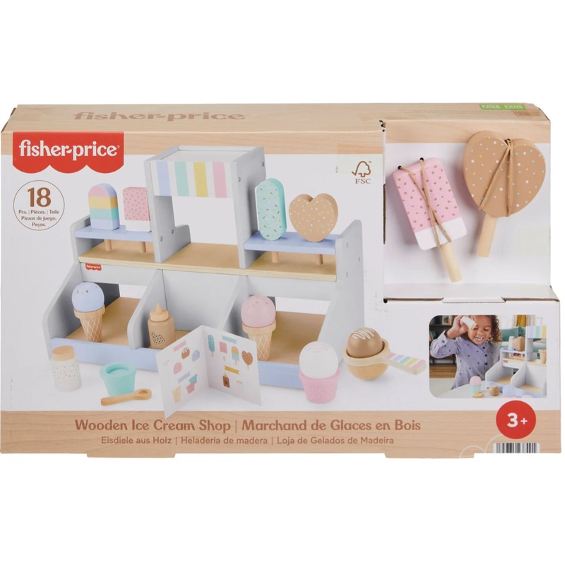 F/P WOODEN ICE CREAM