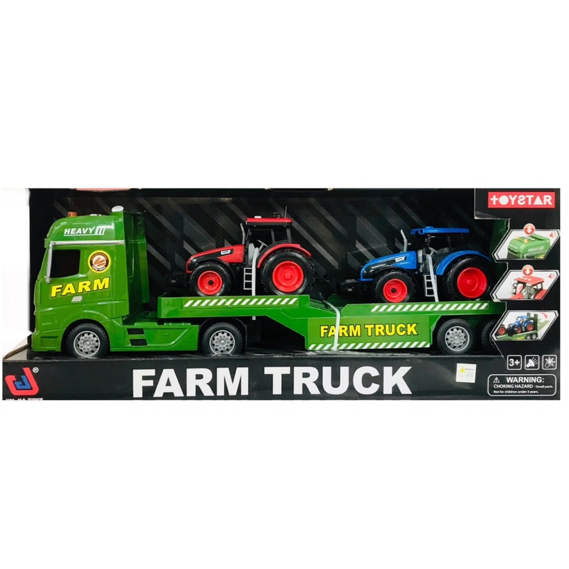 FARM SEMI-TRAILER AND TRACTORS