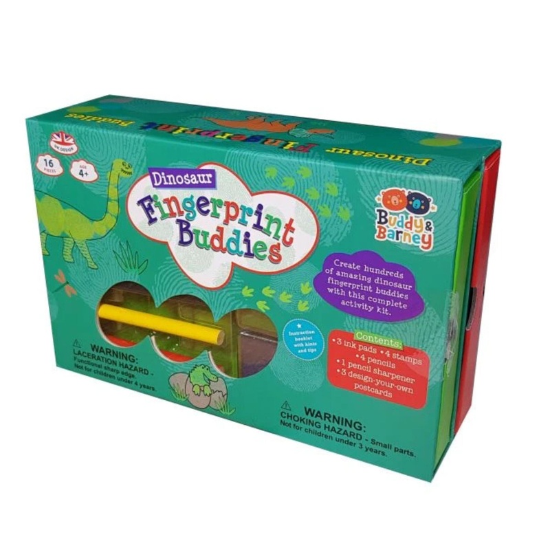 Fingerprint Buddies Dinosaur Double Draw