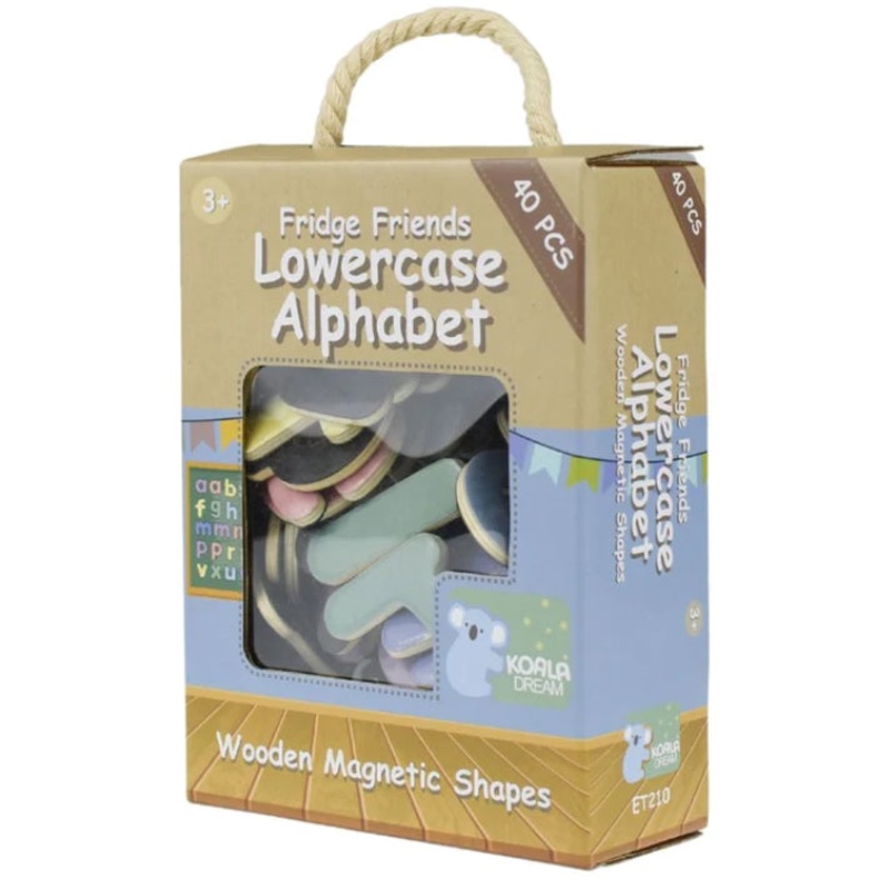 FRIDGE FRIENDS MAGNETIC LOWERCASE ALPHAB