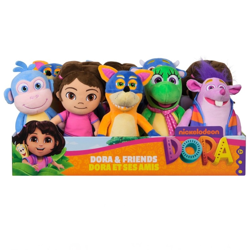 DORA DTE CORE BASIC PLUSH 8 INCH AST