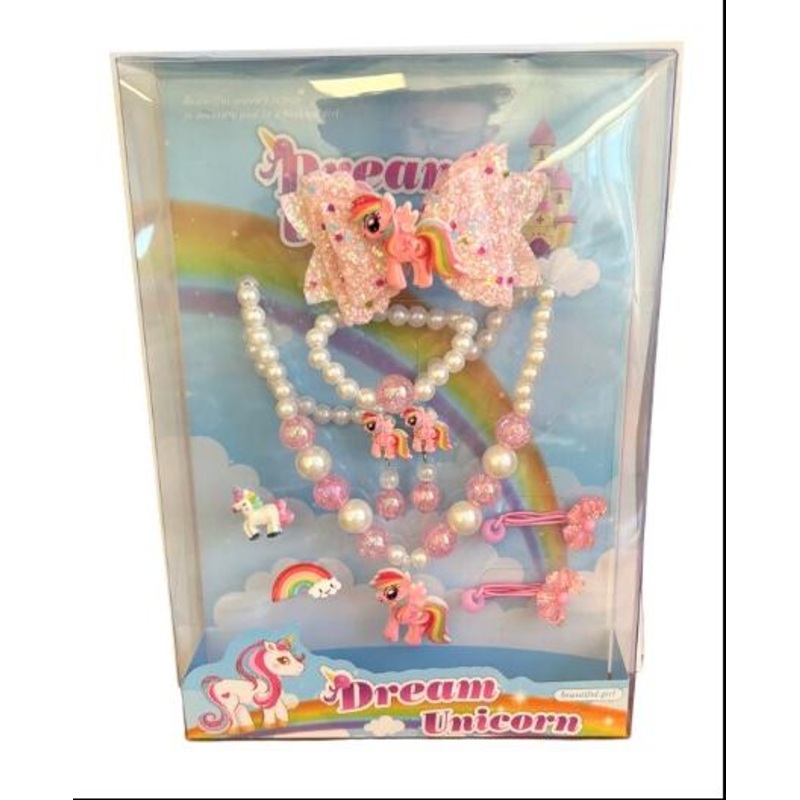 DREAM UNICORN HAIR BOW & ACCESS