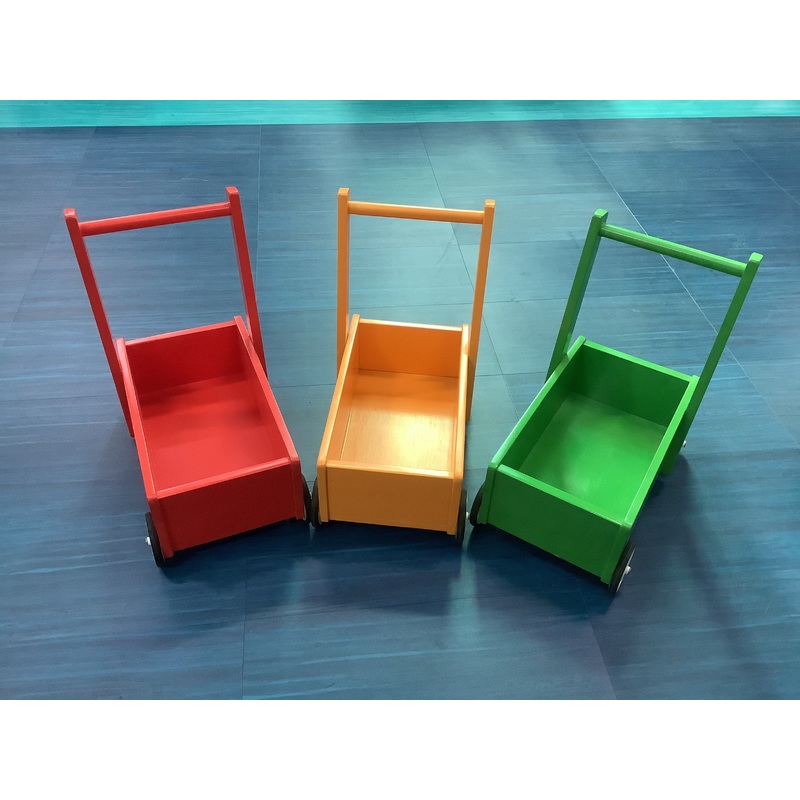 DROUIN WOODEN WALKER TROLLEY COLOUR