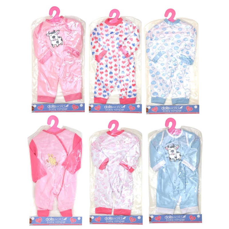 DW DOLL ROMPER FASHION ASSTD