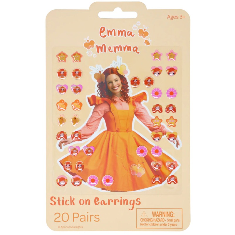 EMMA MEMMA STICK ON EARRINGS