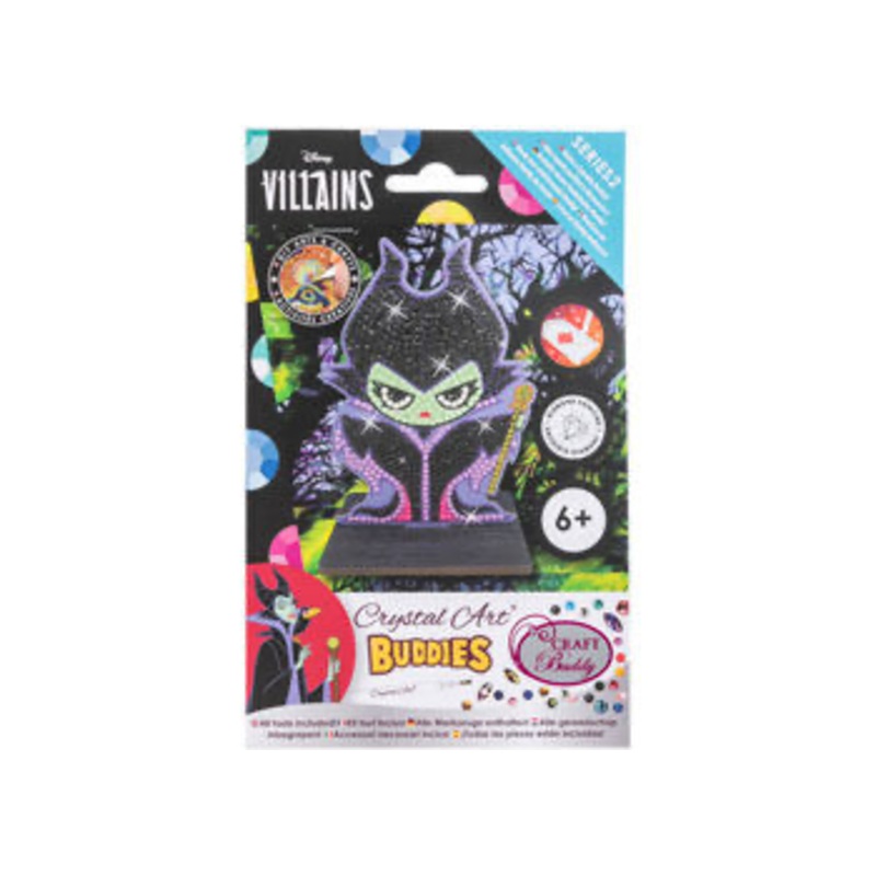 CRYSTAL ART BUDDIES MALEFICENT