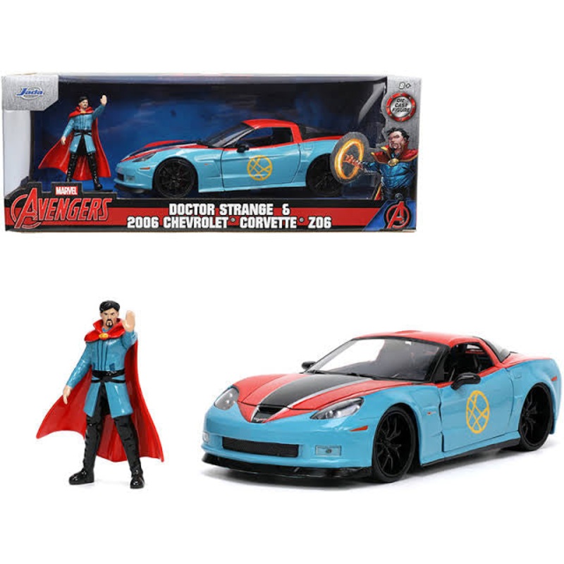 D/C 1:24 Doctor Strange & 2006 Corvette