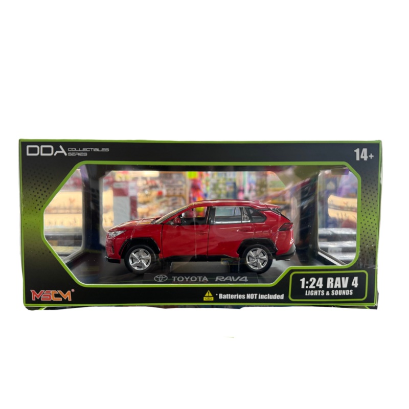 D/C 1:24 Toyota Rav 4 L&S Red