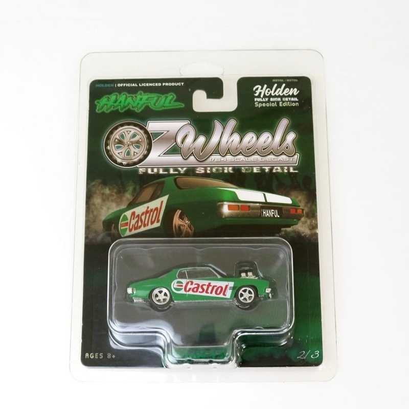 D/C 1:64 OZ WHEELS CASTROL HANFUL MONARO