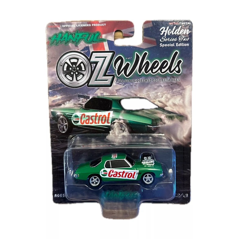 D/C 1:64 OZ WHEELS HANFUL CASTROL MONARO