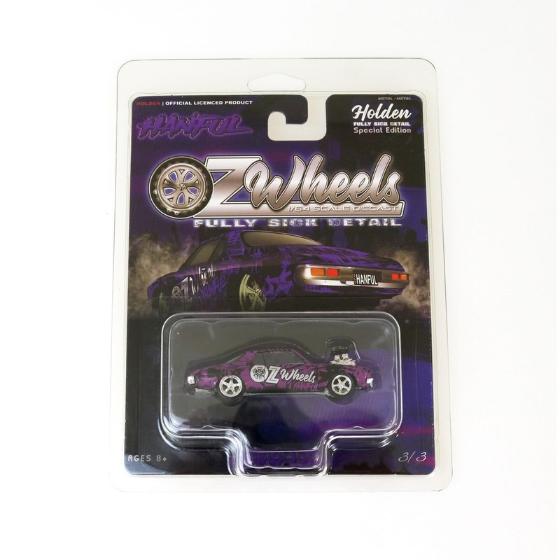 D/C 1:64 OZ WHEELS WRAP HANFUL MONARO