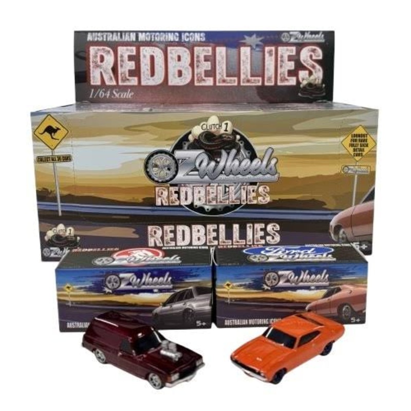 D/C OZ WHEELS RED BELLIES MYSTERY BOX