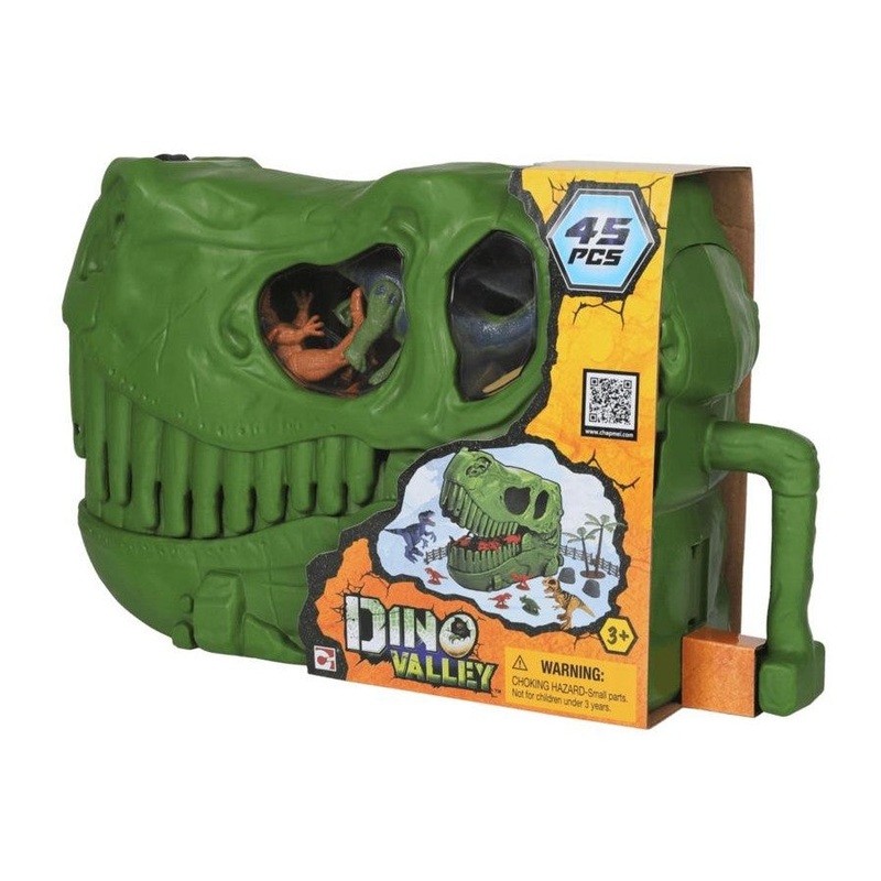 DINO VALLEY DINO BUCKET HEAD 45PCS