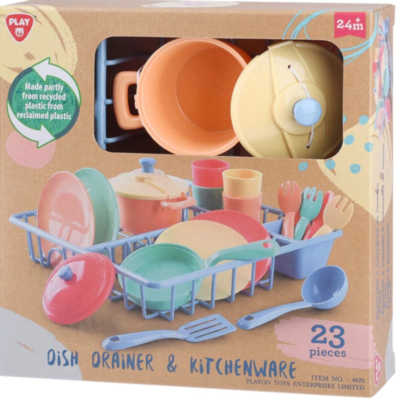 Dish Drainer & Kitchenware Set