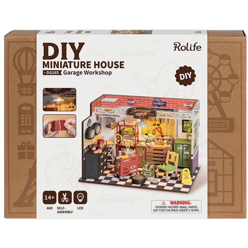 Diy Mini House Garage Workshop