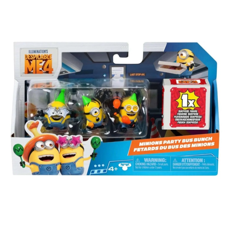 DM4 MINI MINIONS PARTY BUS BUNCH