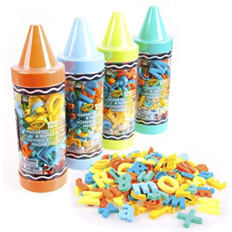 CRAYOLA 128PCE MAGNETIC LETTERS & NUMBER